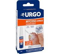 Urgo Gel Nail Treatment for Mycosis - Active Oil-based, For Hands and Foot Nails, Bottle with Applicator Brush and 5 Nail Files, Adults and Children from 4 Years