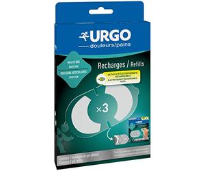 Urgo - Refills Electrotherapy Patch - Exclusive for Urgo Electrotherapy Patch - Pack 3 sachets (90 uses)