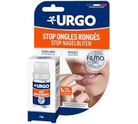 Urgo Transparent/Green Nail Treatment, 9ml. Very bitter, invisible, restructures and strengthens from 3 years.