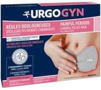 URGOGYN Electrotherapy Pad for Periodic Pain - Pelvic Pain - Endometriosis - Clinically Proven Technology - Instant Pain Relief - Rechargeable - from First Period, Grey