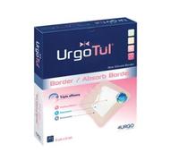 UrgoTul D072890 Absorb Border Dressing, 8cm x 8cm, Pack of 10