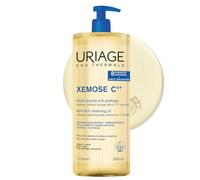 Uriage Xemose Cleansing Soothing Oil - Nourishing Cleansing for Face & Body with 19% Glycerin & Shea Butter - Dry Skin Prone to Atopy - Soothes Itching Sensations - Fragrance-free & Soap-free - 1L