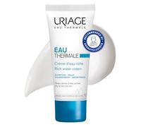 Uriage Daily Rich Moisturizing Face Cream with Hyaluronic Acid, 40ml - Provides 24H Intense Hydration to Dry Skin - Fresh & Delicate Fragrance - Enriched with Thermal Water - Non-Comedogenic