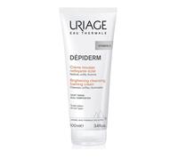 Uriage Dépiderm Brightening Cleansing Foaming Cream 100ml - Cleanses, Unifies, Illuminates Matte Complexion - Corrects and Prevents Dark Spots - Power of Mela-Technology & Vitamin C