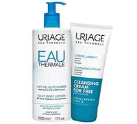 Uriage Eau Thermale Body Lotion and Cleansing Cream, 500 ml/200 ml