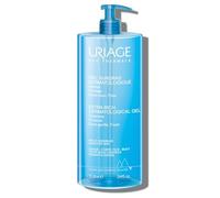 Uriage Extra-Rich Dermatological Cleansing Gel 1L - Fresh Face & Body Foaming Cleanser - Sensitive & Dry Skin - Hydrates & Preserves the Hydrolipidic Film - Paraben & Soap-Free - Physiological pH