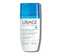 Uriage Gentle Roll-On Deodorant 50ml - Anti-Odor, 24h Efficacy - Sensitive Skin - Aluminium-Free, Enriched in Antibacterial Actives - Reduces Perspiration, Controls Odor Without Drying the Skin