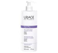 Uriage Gyn-Phy Refreshing Intimate Cleansing Gel 500ml - Cleanses and Preserves Natural Balance - Physiological pH and Glyco-Gyn Complex - Floral Fragance