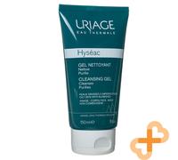 Uriage Hyseac Cleansing Gel 150ml Mattifying Face Body Cleanses Purifies