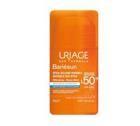 Uriage Stick Solar Invisible SPF50+ - UVA/UVB Protection with High Tolerance - with Astaxanthin and Vitamin E - Glowy Effect and Invisible Finish - Ideal for Sensitive Areas - Suitable for All