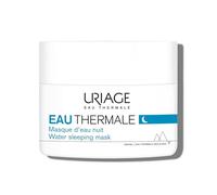 Uriage Water Sleeping Mask 50ml - Night Silky Face Gel Mask With Hyaluronic Acid & Edelweiss - +58% Hydration, Restored and Rejuvenated Skin In The Morning - Paraben-Free