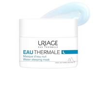 Uriage Water Sleeping Mask 50ml - Night Silky Face Gel Mask With Hyaluronic Acid & Edelweiss - +58% Hydration, Restored and Rejuvenated Skin In The Morning - Paraben-Free