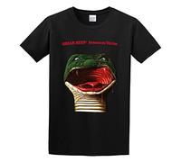 Uriah Heep Innocent Victim Classic Breathable T Shirt Casual Round Neck Easy Tee Comfortable Tees Black XXL