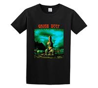 Uriah Heep Wake The Sleeper Men's Black T-Shirt Unisex Cotton Tee 3XL