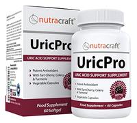 UricPro Uric Acid Cleanse Supplement | Tart Cherry, Turmeric, Celery, Bromelain, Cranberry & More | Non-GMO | 60 Vege Capsules