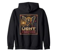 Uriel Archangel Light Against Empire Crusade Zip Hoodie