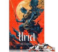 Uriel The Archangel Puzzle for Adults And Teenagers 500 Pieces Wooden Puzzle for Adults And Teenager Home Educational Games DIY Toys 500pcs (52x38cm)