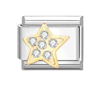 Urijk Modular for Italian Charm- 9mm Traditional Classic Type Modular Charm for Italian Style Stainless Jewelry Module Steel 25 Styles 9mm To Match Freely Modular for Italian Charm