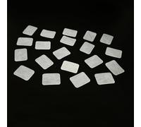 URIMPAVIDO 20PCS RC Plane Hinge Folding Leaf Paper Hinges Model Aileron Tail Wing Connector for RC Airplane Aircraft Helicopter DIY Model Plane Fix Wing Parts (25x20mm Shape1)