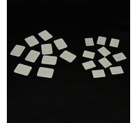 URIMPAVIDO 20PCS RC Plane Hinge Folding Leaf Paper Hinges Model Aileron Tail Wing Connector for RC Airplane Aircraft Qulicopter DIY Model Plane Fix Wing Parts (Shape 4)