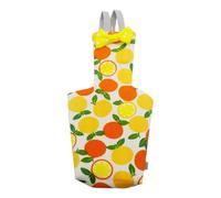 Urina Suit with Diapers, Adjustable Printed Cotton Fabric, Soft Pee Pad | Cockatiels Budgies Lovebirds Parrots Comfortable and Safe Accessory for the