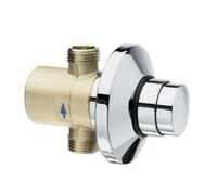 Urinal concealed flush valve with timer, Chrome (QK110)