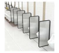 Urinal Cubicle Partitions,Wall-Mounted Toilet Privacy Screen Partition,Suitable for Public Spaces Such As Schools and Shopping Centres(120x40 Black,1 PCS)