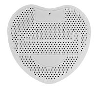 Urinal Deodorizer, 19x17x0.5cm/7.5x6.7x0.2in Anti Blocking Plastic Aromatic Toilets Screen Universal Odor Control Protector for Bathroom, Office, Restrooms (White)