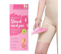 Urinal Device for Women - 10 Leakproof Paper Funnel | Portable Ergonomic Urination Device for Women, Girls, Pregnant Women, Ideal for Travel and Use