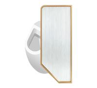 Urinal Divider Privacy Screen, Wall-Mounted Baffle for Men's Restrooms, Ideal for Malls & Public Toilets, Stylish and Functional, 40x150cm