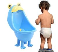 Urinal Frog Standing for Potty Training - Cute Pee Trainer with Fun Target | Frog Shaped Urinal with No Splash Design, Perfect App Aid
