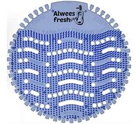 Urinal Mats Scented 10 Pack - Anti-Splash Urinal Screens, Odour Neutraliser & Deodoriser Pads, Long Lasting Urinal Blocks, Fits Most Commercial & Home Urinals - Ocean Mist