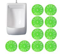 Urinal Pads for Mens Room, Urinal Mats Filter Odor Control, 10X Stain Remover Screen, Pads Toilet Cleaner Long-Lasting, Reduce Cake