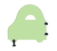 Urinal Partition, Child Urinal Divider Screen Panel, Toilet Protection Screens, Floor-Mounted Urinal Baffle 60 X 60cm, for Kindergarten/Schools(Green,2pcs)