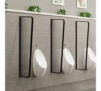 Urinal Partition Divider Screen Privacy Room Divider, Wall-mounted Urinal Screen Toilet Partition, Freestanding Wall Divider Screen For Bathroom/hotel/public Restroom