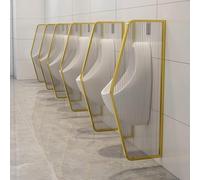 Urinal Partition Extender, Translucent Glass Panels for Men, Privacy Screen Room Dividers, Decorative Separation Panels