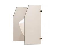 Urinal Partition Panel, Men's Privacy Screen, Wall-Mounted Toilet Divider for Hotel Bar School