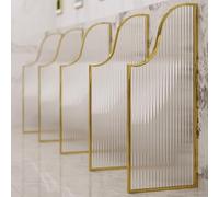 Urinal Partition Wall Divider, Tempered Glass Privacy Screen for Public Restrooms, Translucent Urinal Screen for Bathrooms and Hotels