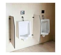 Urinal Partition, Wall-Mounted Urinal Partition, Protection Partition, for Schools Hotel/Public(2pcs)