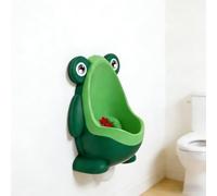 Urinal potties Toddler Urinal Potty Training for Boys, Corner Wall Mount for Kid Spill Proof with Funny Aiming Target, Household Pottys for Boy Only(Green)