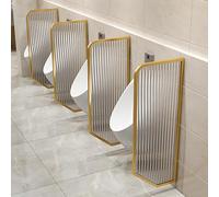 Urinal Privacy Screen for Men - Wall-Mounted Toilet Partition for Public Restrooms - 5 Pack for Hotels, Schools, Shopping Malls, and Public Places