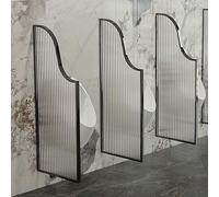 Urinal Privacy Screen Partition for Enhanced Hygiene and Privacy in Public Restrooms