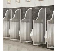 Urinal Privacy Screen Partition for Enhanced Hygiene and Privacy in Public Restrooms