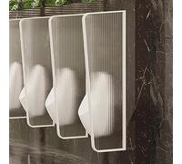 Urinal Privacy Screen, Wall Mounted Translucent Partition for Men, Toilet Divider for Public Spaces, Office