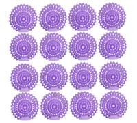 Urinal Screen Deodorizer, 12 Pack Lavender Scented Urinal Cakes with Anti-Splash Design, Long-Lasting Odor Control for Restrooms and Commercial Bathrooms
