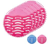 Urinal Screen Splash Mats, Scented Toilet Deodorizer and Urinal Splash Guards for Men’s Toilet (Urinal Screen Cherry Pink, PACK OF 5)