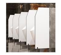Urinal Screen Toilet Partition, Public Toilet Partition， Floor-standing Wooden Men's Urinal Baffle, Schools Restroom Extender For Shopping Malls Public Places