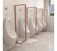 Urinal Screen Toilet Partition, Urinal Partition Urinal Privacy Screen Wall-Mounted Urinal Baffle， Public Toilet Stainless Steel Baffle ， Wall-Mounted Room Decorative Separating Divider, For