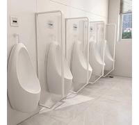 Urinal Screen Toilet Partition, Urinal Partition Urinal Privacy Screen Wall-Mounted Urinal Baffle， Public Toilet Stainless Steel Baffle ， Wall-Mounted Room Decorative Separating Divider, Fo