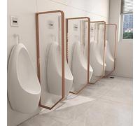 Urinal Screen Toilet Partition, Urinal Partition Urinal Privacy Screen Wall-Mounted Urinal Baffle， Public Toilet Stainless Steel Baffle ， Wall-Mounted Room Decorative Separating Divider, Fo